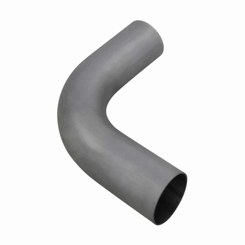 Exhaust Pipe Mandrel Bend 2 1/2 Inch (63.5mm OD) 90 Degree 409 Stainless Steel