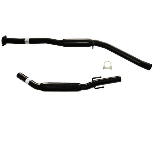 Holden Commodore VY SERIES II V6 Sedan 2.5" Sports Catback Exhaust - 2X Hotdogs