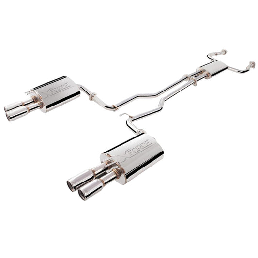 Holden HSV Clubsport E2 E3 R8 & GTS XFORCE Twin 3 Inch Catback Exhaust - Raw 409