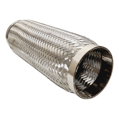 Stainless Steel Braided Exhaust Flex Pipe Joints - Available in Various Sizes and Lengths