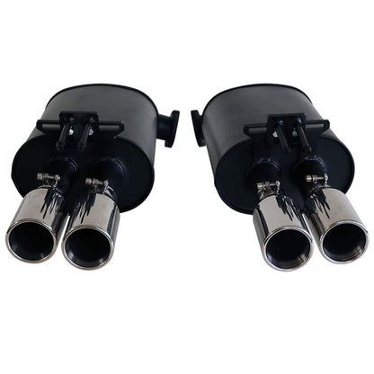 Commodore VE VF V6 V8 Sed Wag Twin 3" Catback Exhaust Hdx Pipe And Straight Tips