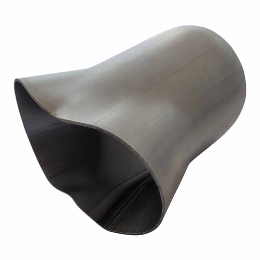 Exhaust Collector Mild Steel 2 Into 1 In 2x 57mm Out 76mm