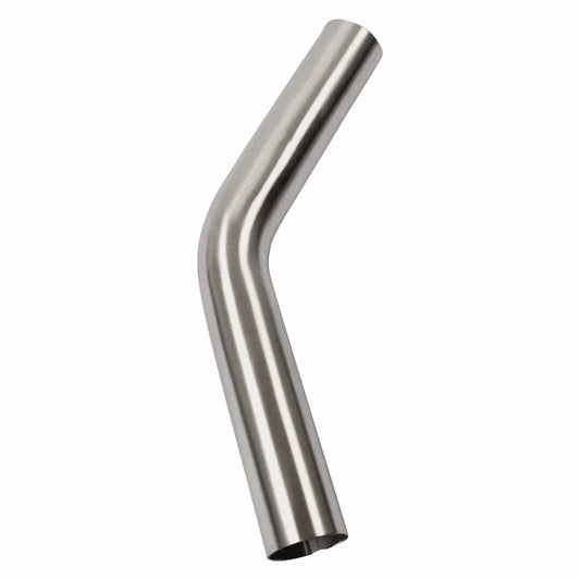 1 1/2"  45 Degree 1.5D Radius Mandrel Bend Brushed 304 Stainless Steel