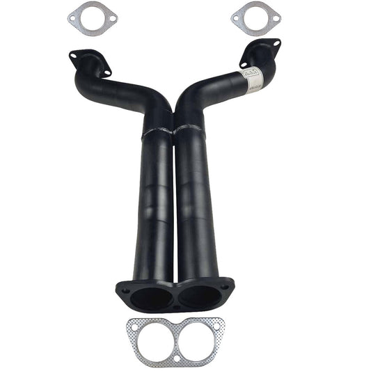 Ford Falcon FG V8 Sedan / Ute Twin 2.5 Inch Y Pipe Kit - Cat Connector Suits Existing Dandy Exhausts Components Only
