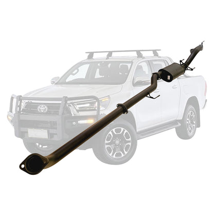 Toyota Hilux N80 2015 Onwards 2.8L 3 Inch DPF Back Exhaust