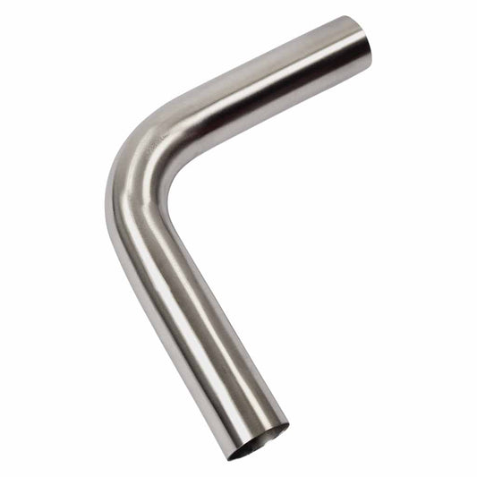 1 1/2" 90 Degree 1.5D Radius Mandrel Bend Brushed 304 Stainless Steel