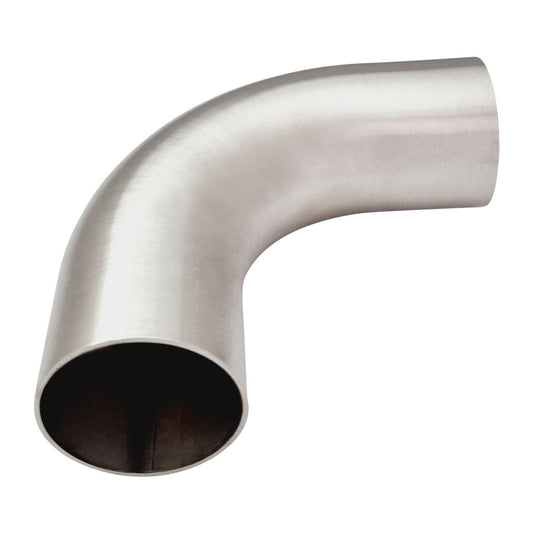 UltiBend Mandrel Bend 2 Inch (51mm OD) 90 Degree 304 Brushed Stainless