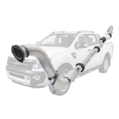 Ford Ranger PX 2011-2016 3.2L 3.5 Inch Turbo Back Stainless Exhaust System