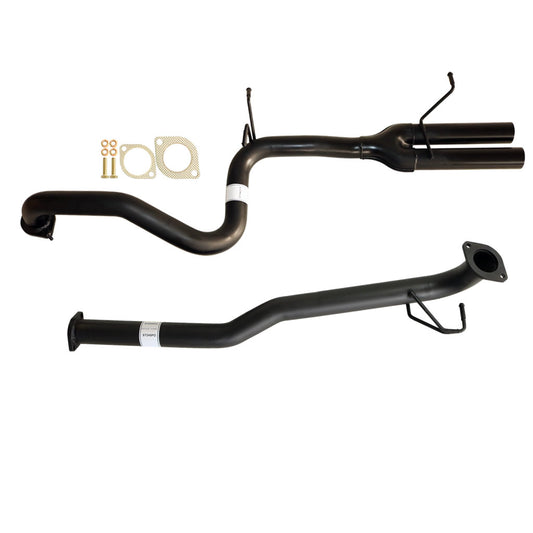 Ford Falcon BA BF 6Cyl and XR6 Sedan 2.5" DEA Catback Pipe Only Front And Dual Tailpipe