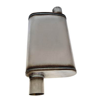 10" x 4" Offset/Offset Configurations Mufflers | Stainless 409 | Select Your Size Length and Internal Options