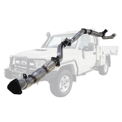 Toyota Landcruiser 79 Series VDJ79R V8 Ute 2017 On 3 Inch Turbo Back Exhaust
