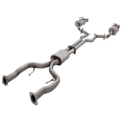 Statesman Caprice Wm Wn 2006+ XFORCE Twin 2.5" Cat Back System Raw 409 Stainless