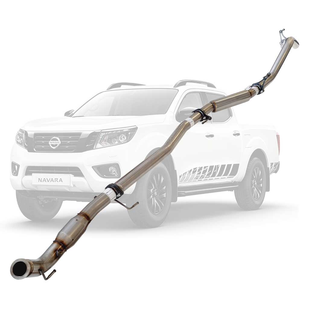 Nissan Navara D23 NP300 2.3L 3 Inch Turbo Back Exhaust DPF Delete