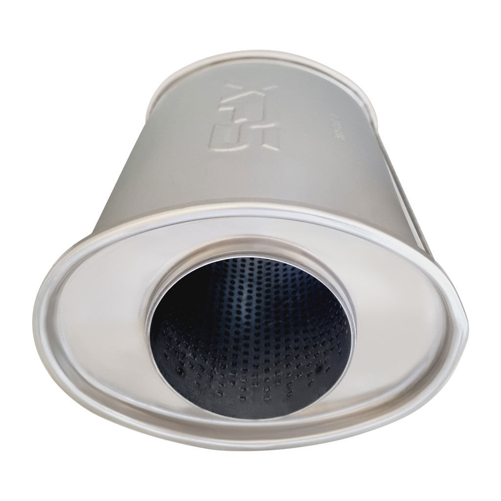 6" x 4.25" Centre/Centre Configurations Mufflers | Stainless 304 | Select Your Size Length and Internal Options