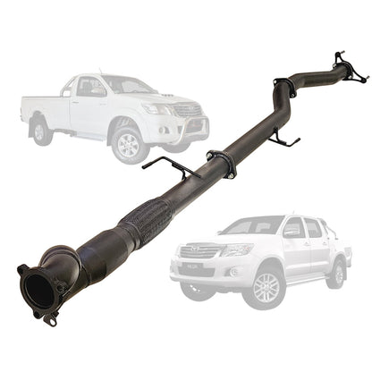 Toyota Hilux N70 3L D4D 05-15 3 Inch Turbo Back Exhaust