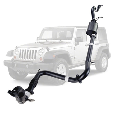 Jeep Wrangler JK 2007-2010 2.8L CRD 3 Inch Turbo Back Exhaust *** Limited Stock Made To Order ****