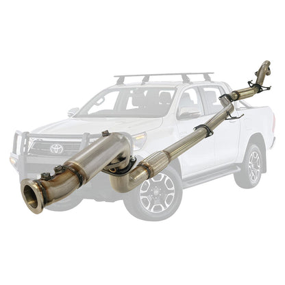 Toyota Hilux N80 1DG-FTV 2.8L 4Cyl - October 2015-ON Turbo Back  (DPF Model)