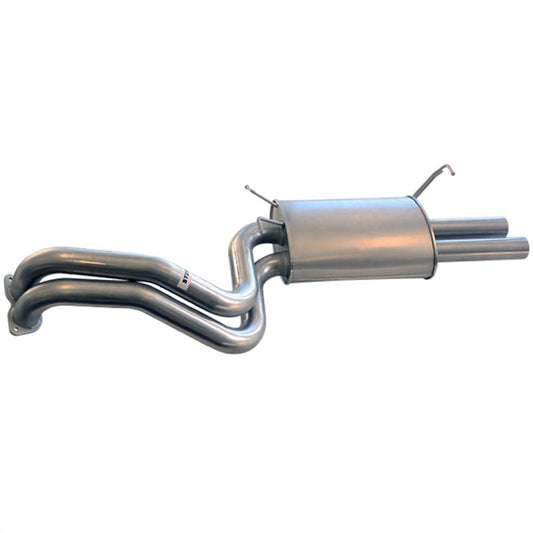 Ford Falcon BA BF 6Cyl Turbo And V8 Twin 2.5 Inch Rear Muffler Suitable With Existing DEA Components Only.