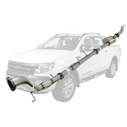 Ford Ranger PX 2011-2016 3.2L 3 Inch Turbo Back Exhaust System