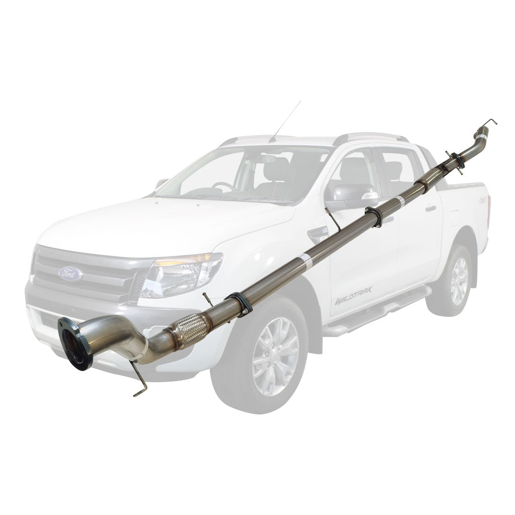 Ford Ranger PX 2011-2016 3.2L 3 Inch Turbo Back Exhaust System