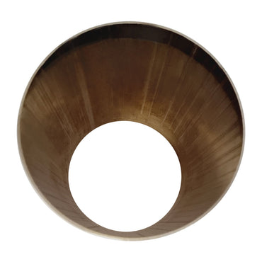 3 to 4" Cone Reducer 304 Brushed Stainless 4" (101mm) Long 1.5mm Thickness