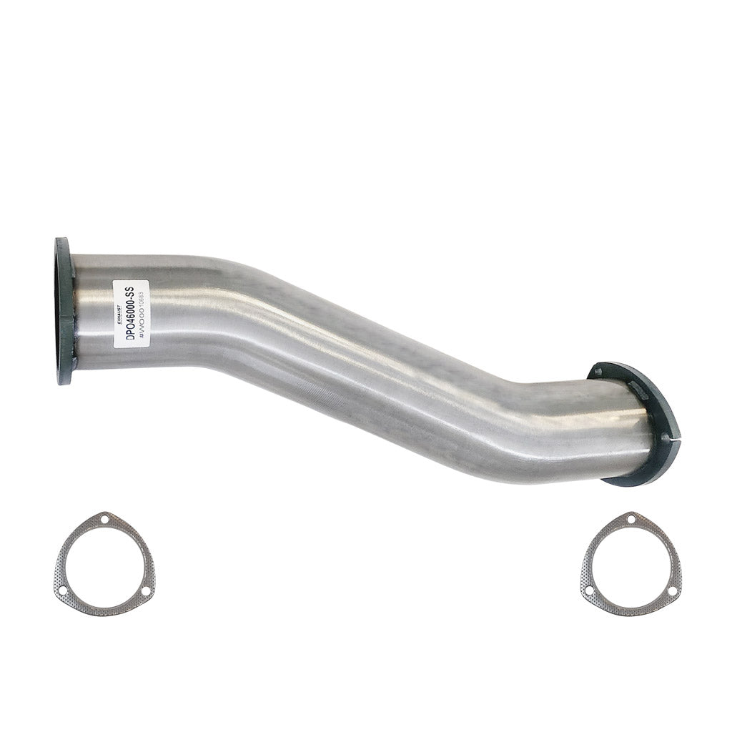 Nissan Navara D23 4" Stainless Pipe Only Section With Gaskets
