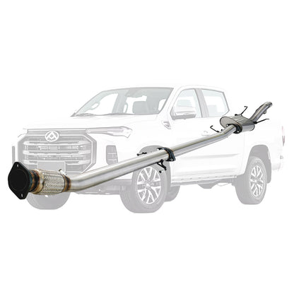 LDV T60 2.0L Turbo Diesel 4 Cyl Ute AWD 09/2021-ON 3 Inch DPF Back Exhaust