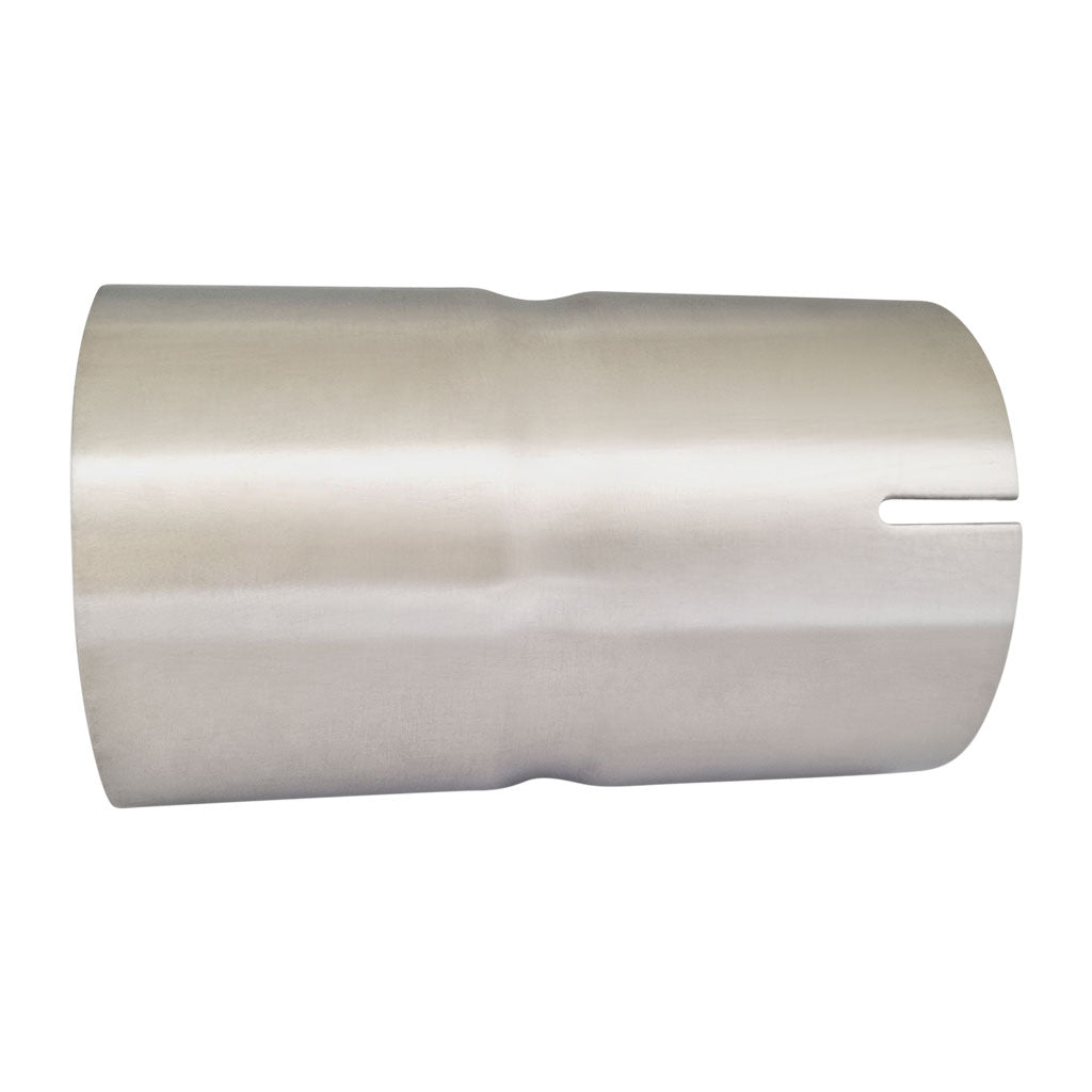 3.5-3.5 Inch Double Couplers 304 Brushed 6" (152mm) Long 1.5mm Wall Thickness