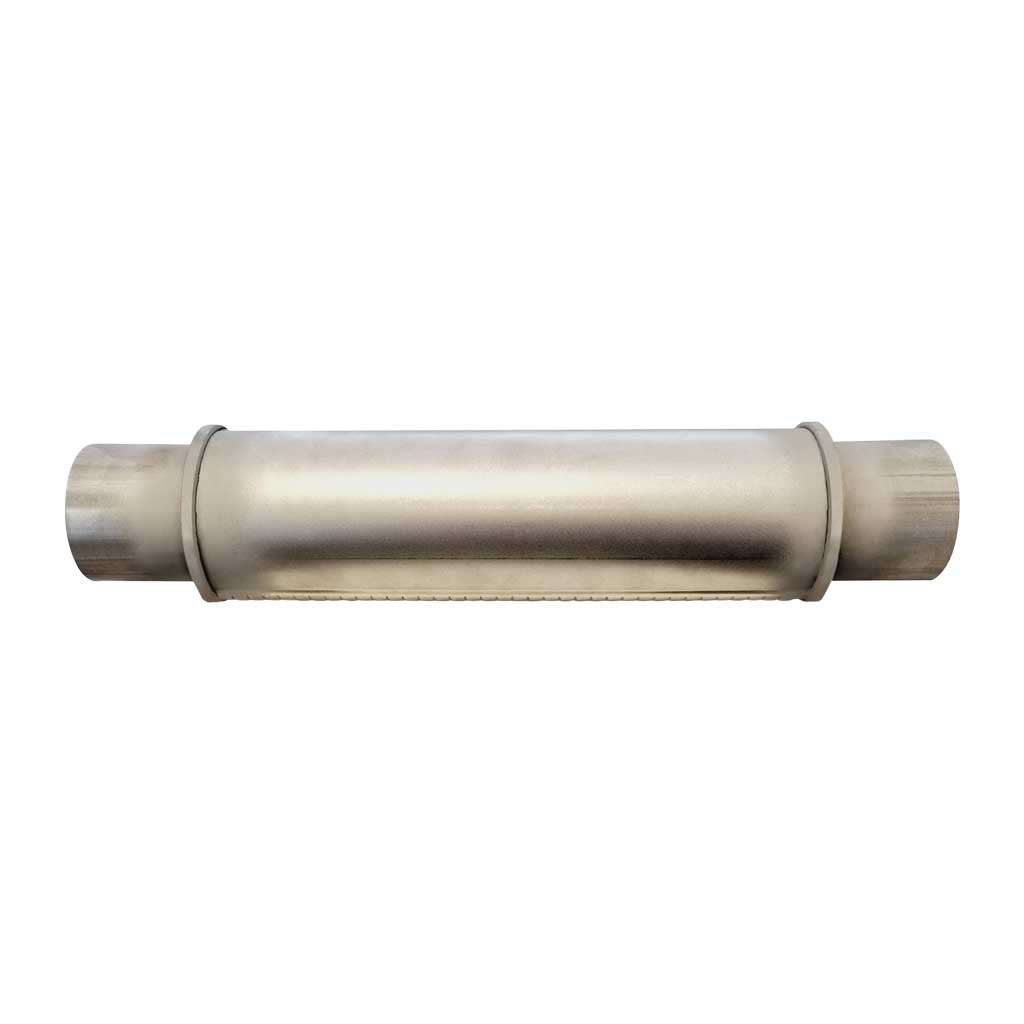 4" Round Centre/Centre Configurations Universal Mufflers | Aluminised | Select Your Size Length and Internal Options