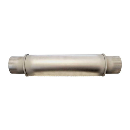 4" Round Centre/Centre Configurations Universal Mufflers | Aluminised | Select Your Size Length and Internal Options