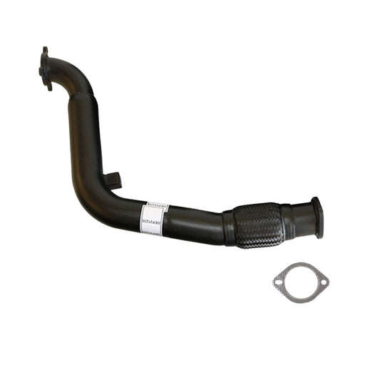 D40 Nissan Navara 2.5L Auto 2007 On 3 Inch Exhaust Dump Pipe kit Without Cat