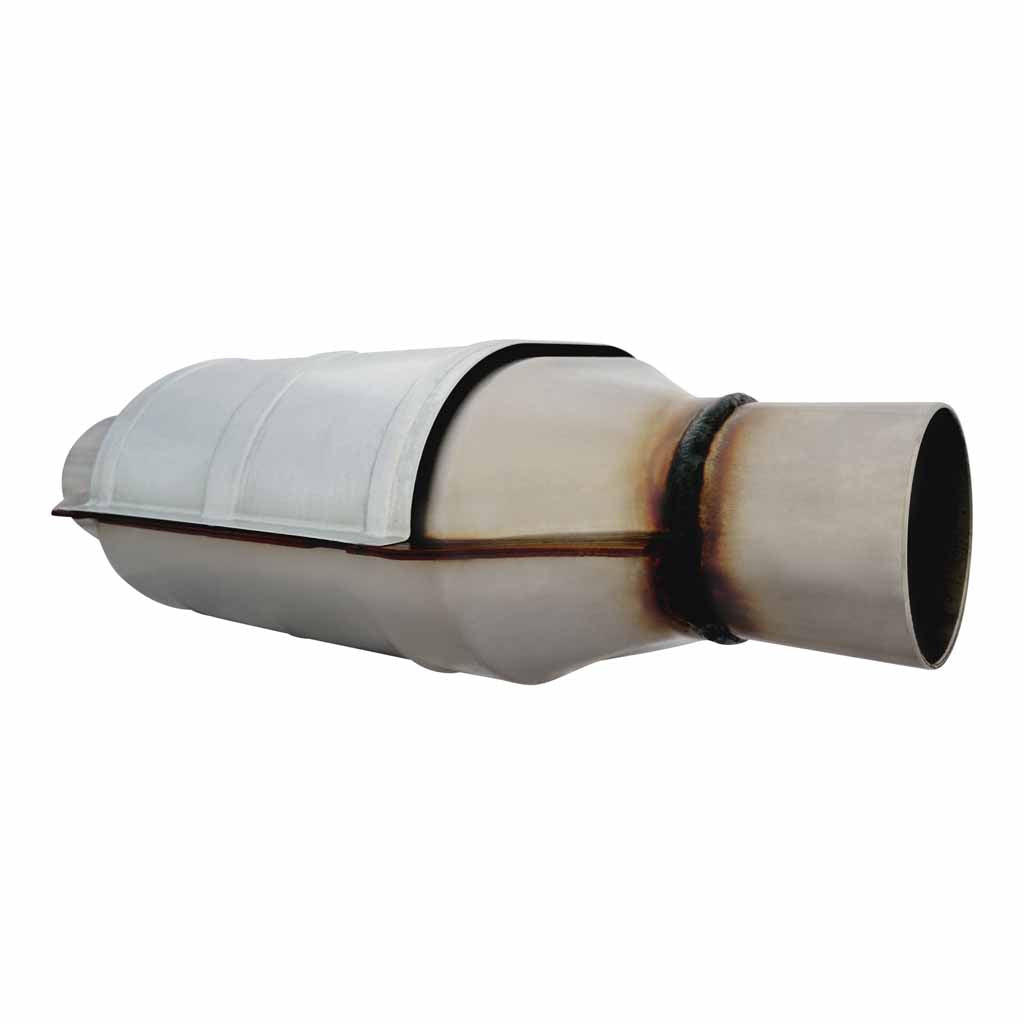 Universal Euro 5 Ceramic Core Catalytic Converter Oval Body - Available in 2", 2.25", and 2.5" Sizes