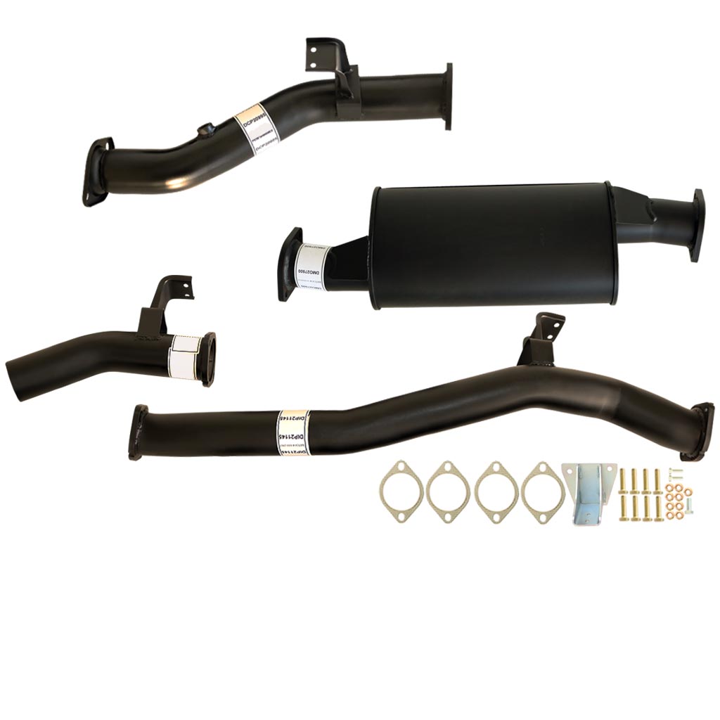 Toyota Landcruiser 76 Series VDJ76R V8 MY17 3 Inch DPF Back Exhaust