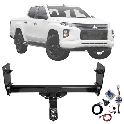 BTA Towbar Kit To Suit Mitsubishi Triton MQ MR Ute 05/2015 - Onward with bumper