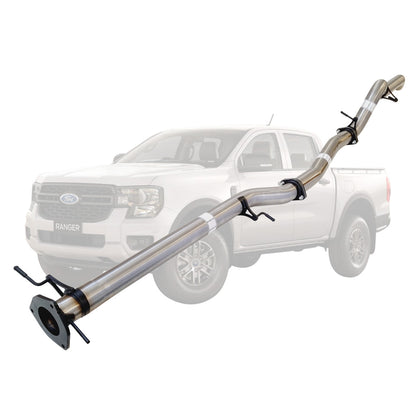 Ford Ranger Next Gen 2022 Onwards 3L V6 TD 3 Inch DPF Back Exhaust