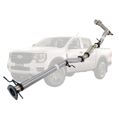 Ford Ranger Next Gen 2022 Onwards 3L V6 TD 3 Inch DPF Back Exhaust