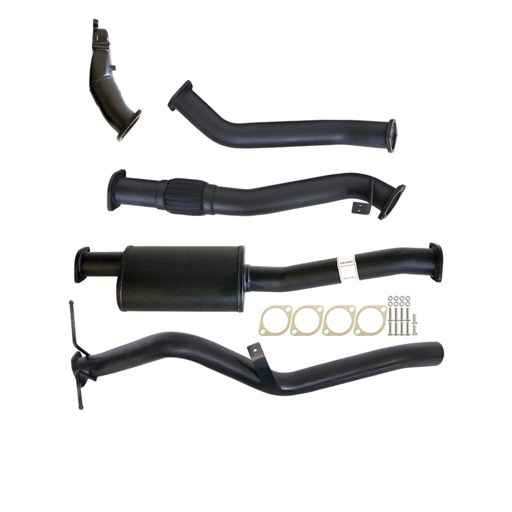 Nissan Navara D22 2.5L YD25DD-TI 4WD 3 Inch Turbo Back Exhaust 2007 To 2015