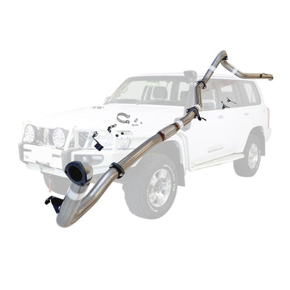 Nissan Patrol Y61 GU 3L ZD30 Wagon 3 Inch Turbo Back Exhaust 2000-2016 (Does not suit Coil Tower Braces)