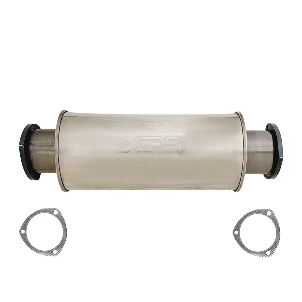 4" Landcruiser 78 79 Series 4.5L Interchangeable Stainless Muffler Option Kit