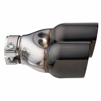 Exhaust Tip Y-Piece Inner Cone 2.5" In Dual 3.5" Out 9" Long LHS 304SS