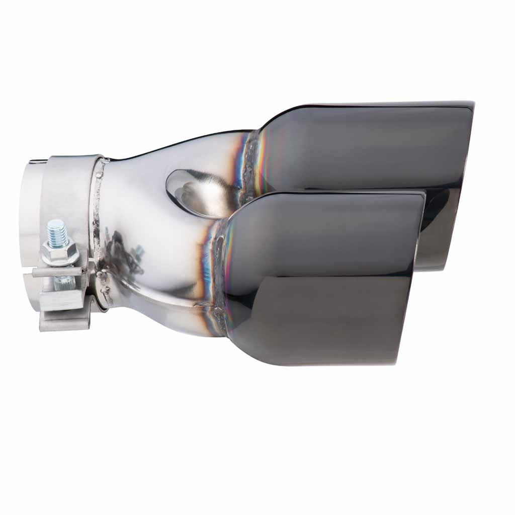 Exhaust Tip Y-Piece Inner Cone 3 Inch In - Dual 3.5 Inch Out 9" Long LHS 304SS