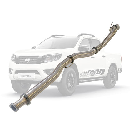 Nissan Navara NP300 D23 2015 2.3L 4 Inch DPF Back Exhaust