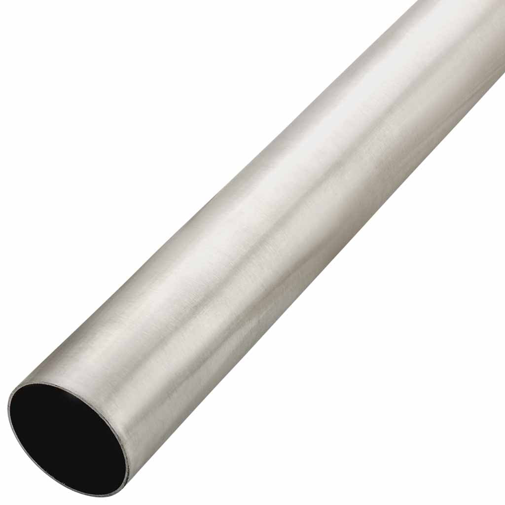 2.25 inch 57mm Brushed 304l Stainless Steel Exhaust Pipe Tube 1 Metre 1.6mm