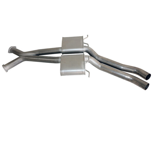 Holden Commodore VT VX VY VZ V8 Sedan Twin 3 Inch Front Exhaust With Muffler