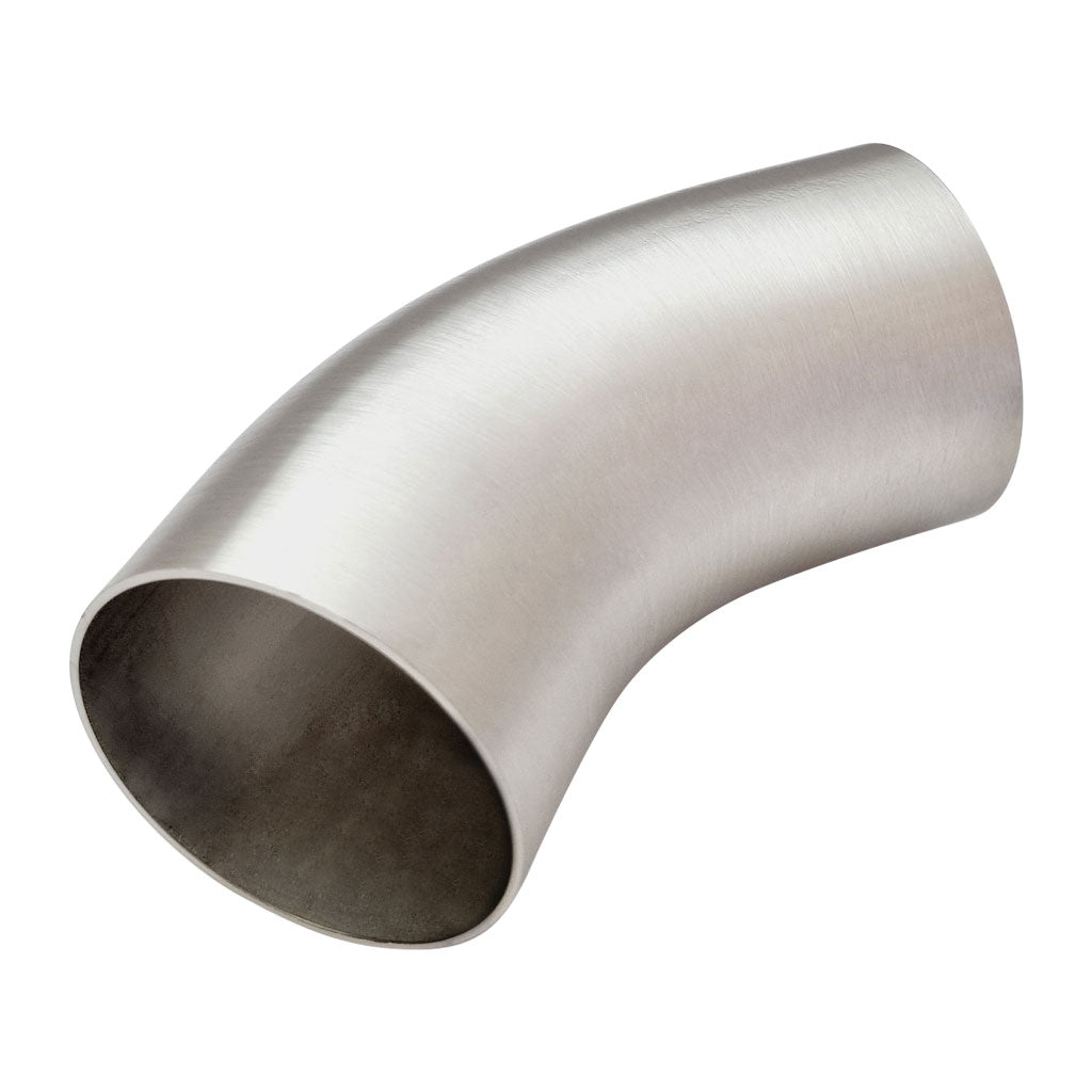 UltiBend Mandrel Bend 2 Inch (51mm OD) 45 Degree 304 Brushed Stainless