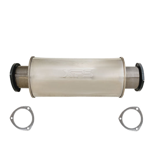 4" Landcruiser 78 79 Series 4.5L Interchangeable Stainless Muffler Option Kit
