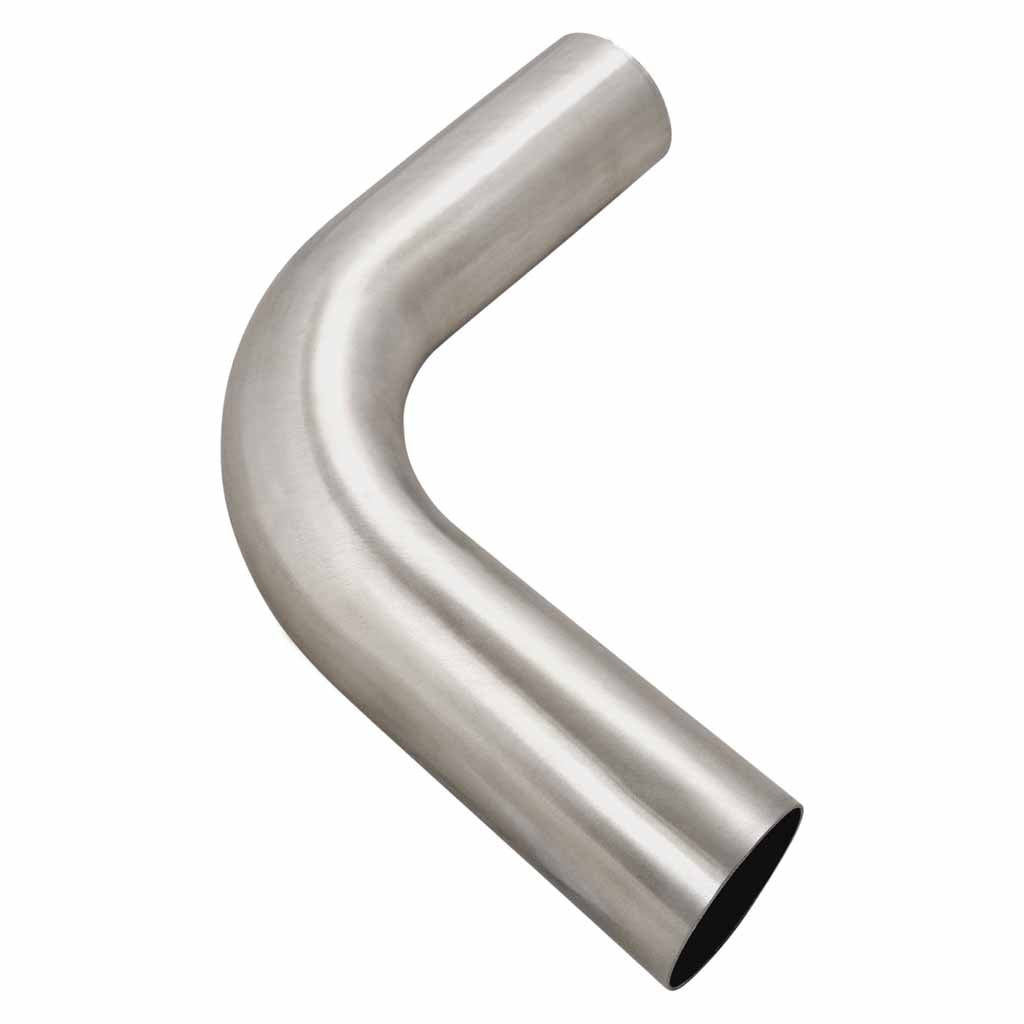 2 1/2" 90 Degree 1.5D Radius Mandrel Bend Brushed 304 Stainless Steel