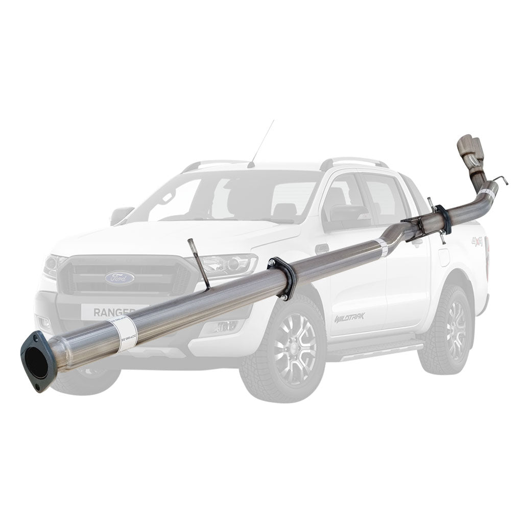 Ford Ranger PX 2016 Onwards 2L 3 Inch DPF Back Exhaust