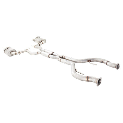 Holden Commodore VE VF Sedan XFORCE Twin 2.5" Catback Exhaust - Raw Finish 409