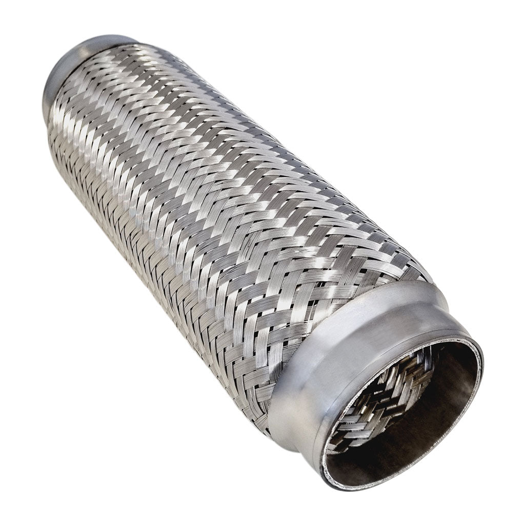 Stainless Steel Braided Exhaust Flex Pipe Joints - Available in Various Sizes and Lengths